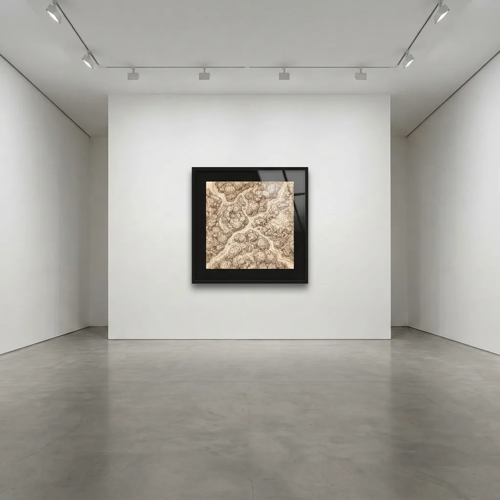 Forest Labyrinth — in a room