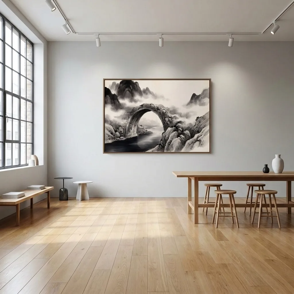 Durchgang durch den Nebel — im Interieur