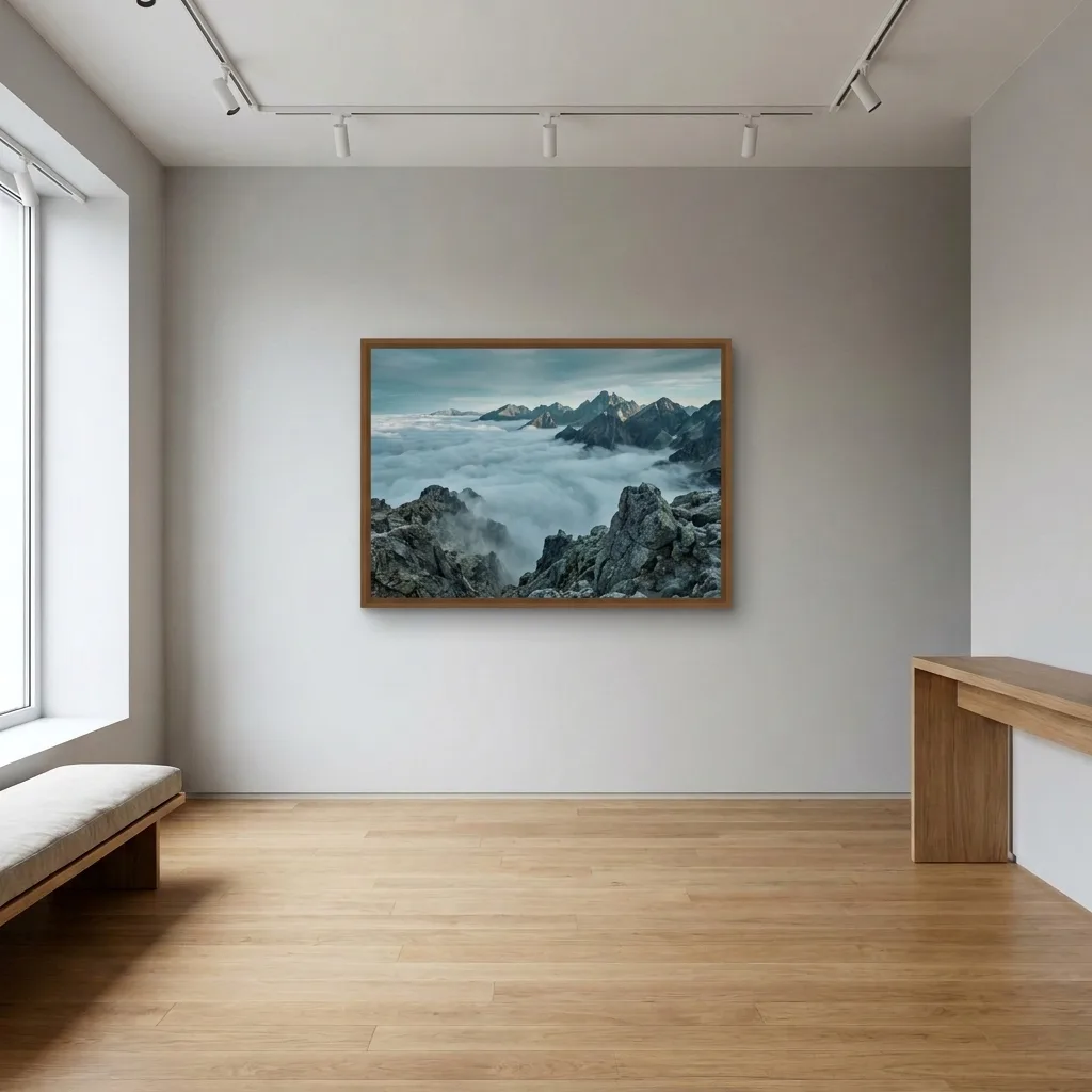 Above the Clouds — in a room