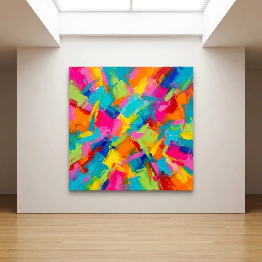 Kaleidoskop barev — v interiéru