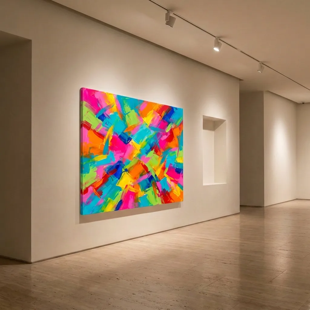 Kaleidoskop barev — v interiéru