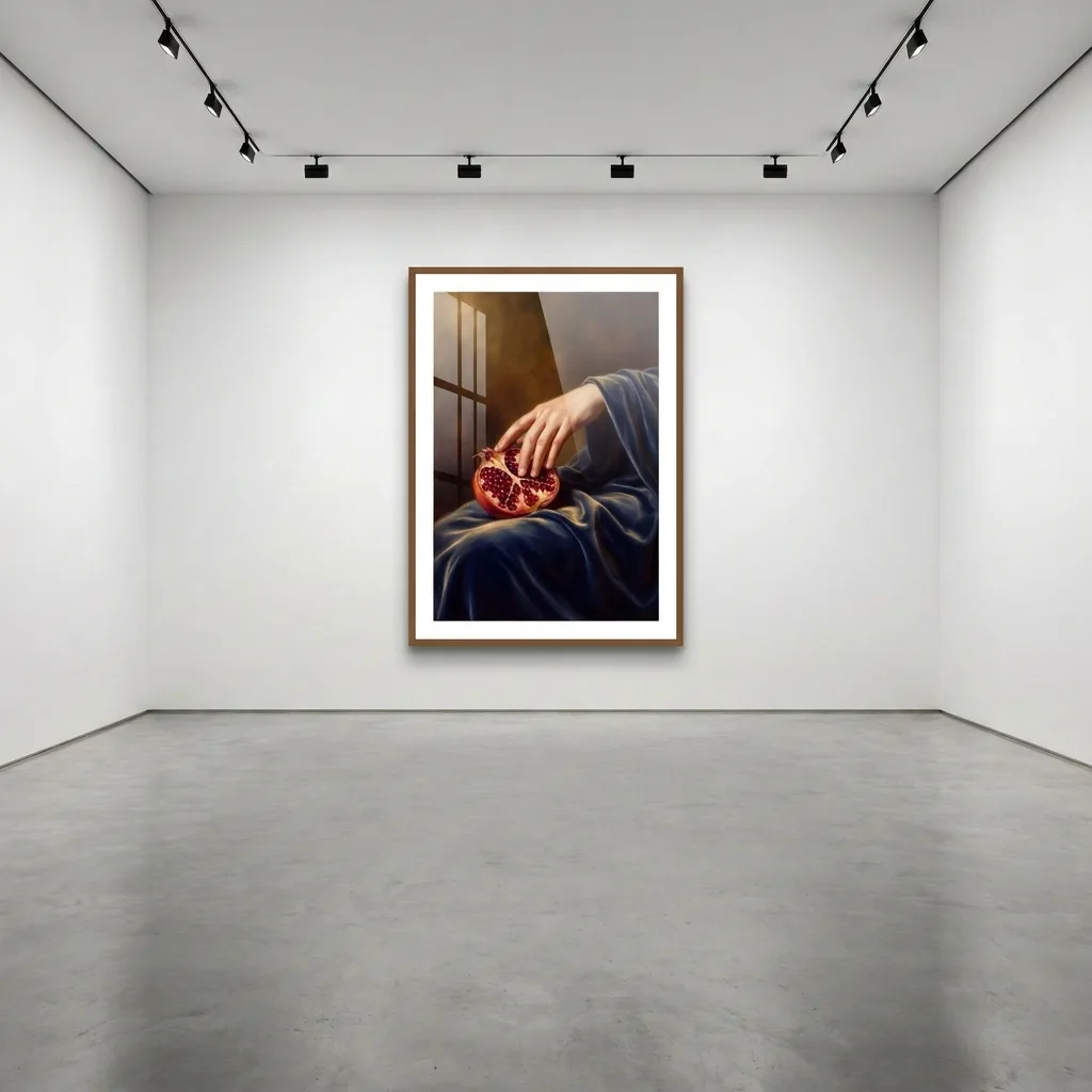 Touch of the Pomegranate — in a room