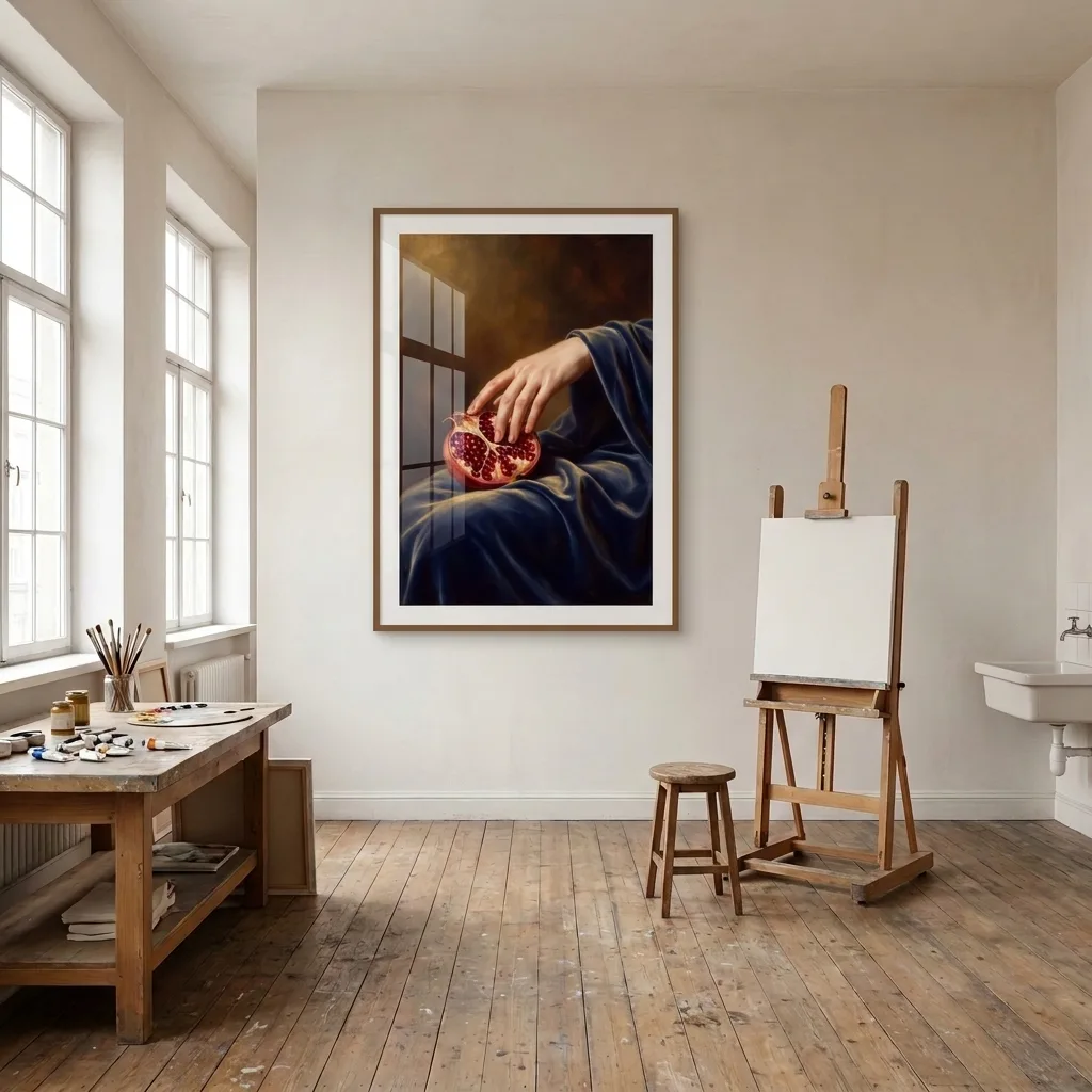 Touch of the Pomegranate — in a room