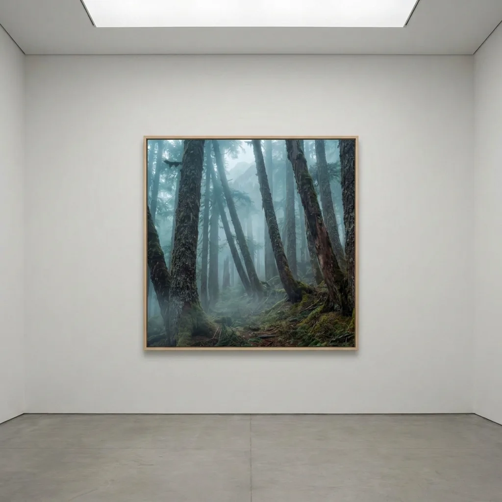 Primeval forest — in a room