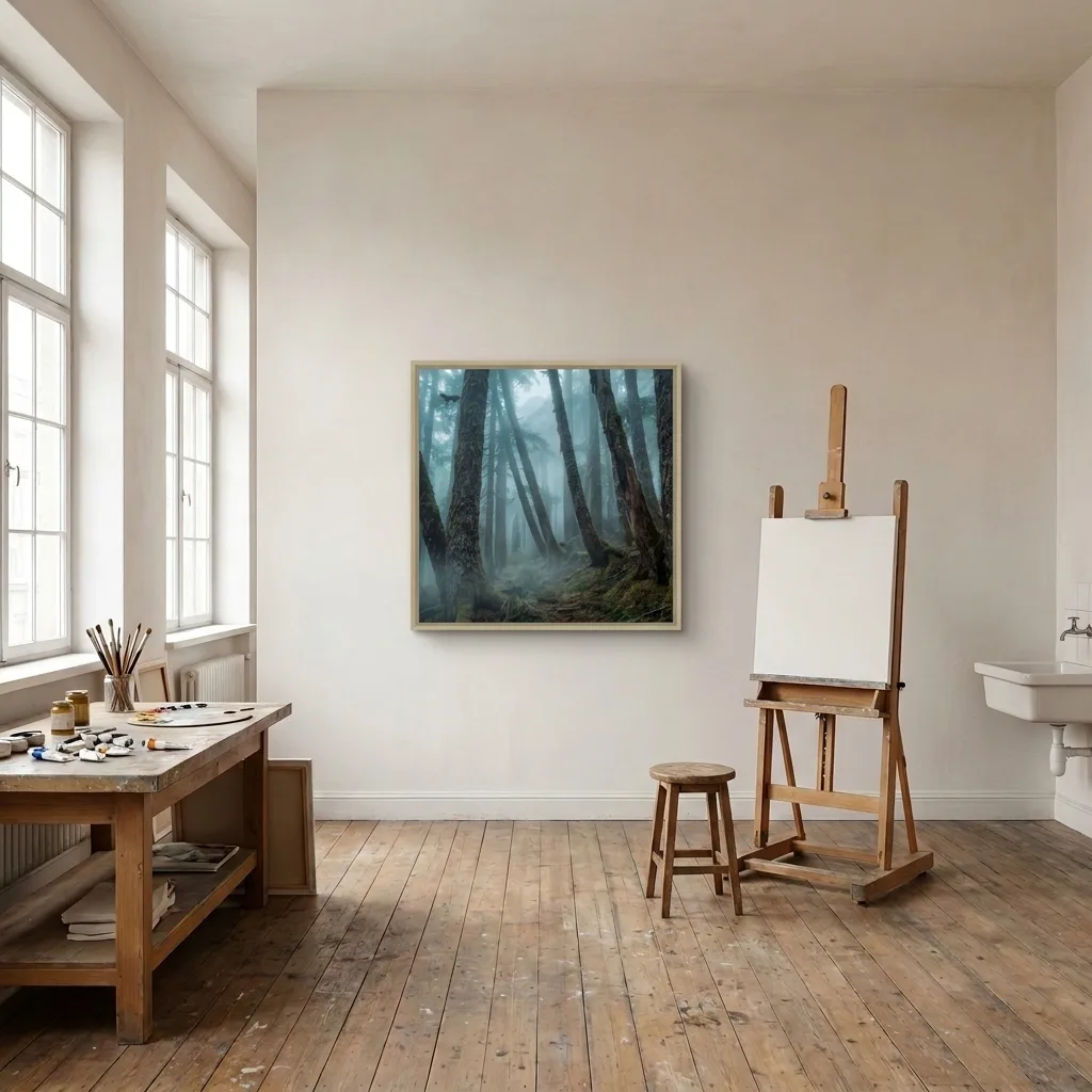 Primeval forest — in a room