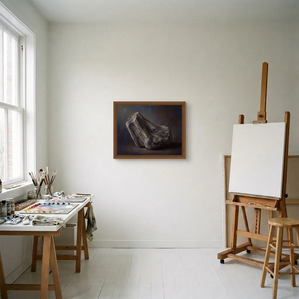 Silence of matter — in a room