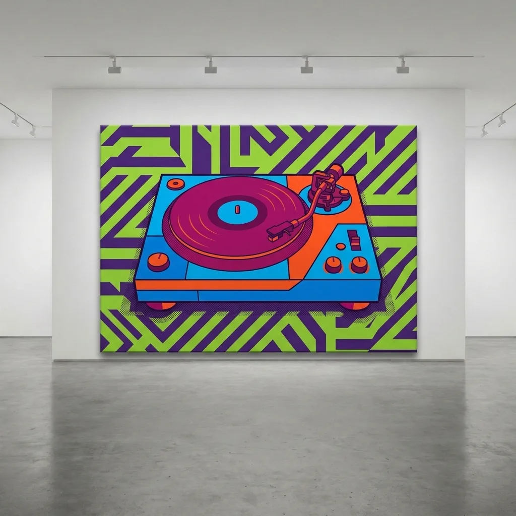 Neonowy Rytm — we wnętrzu