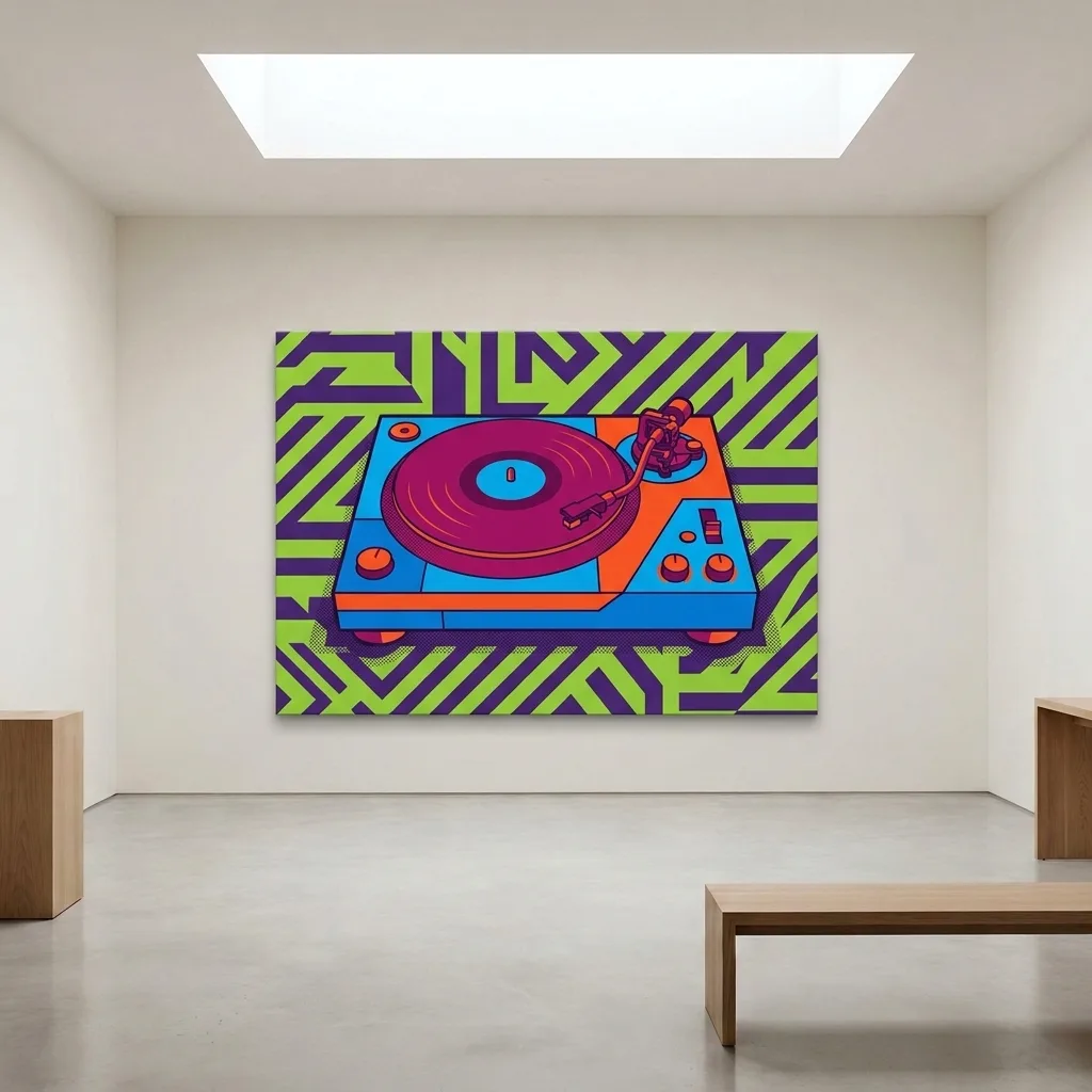 Neonowy Rytm — we wnętrzu