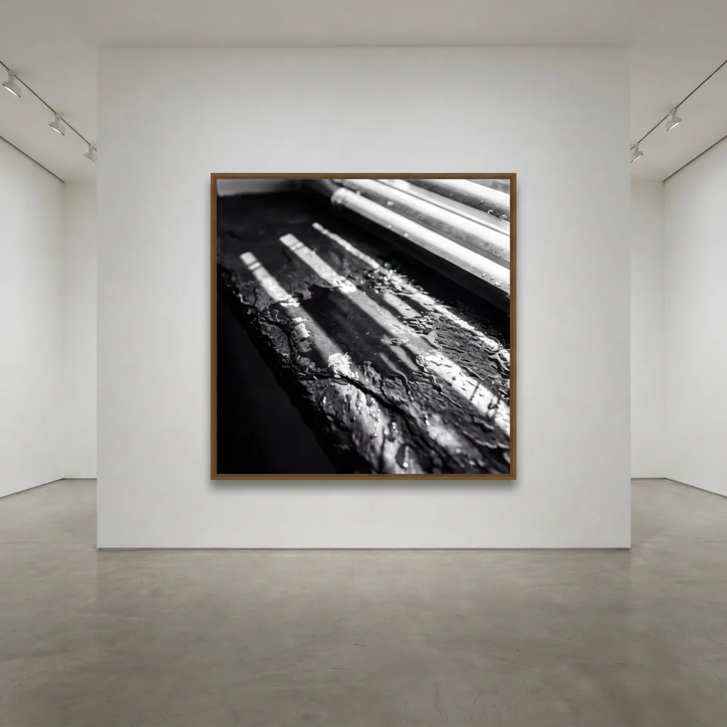Gleams on Stone — in a room