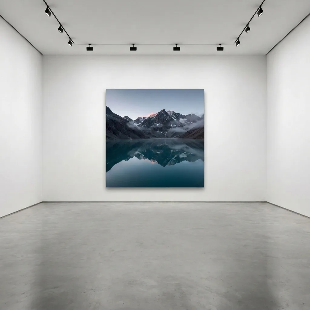 Mirror of the Mountains — in a room
