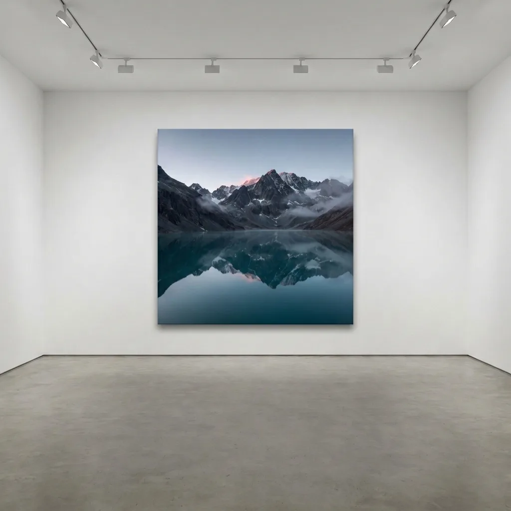 Mirror of the Mountains — in a room
