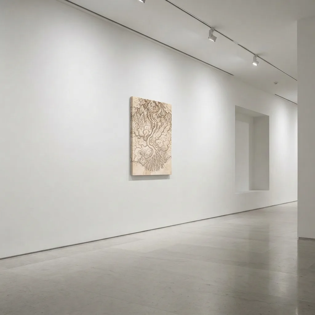 Roots of the earth — in a room