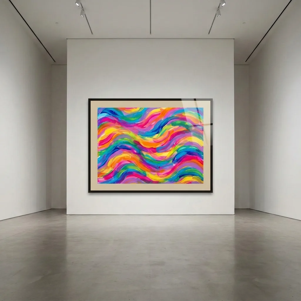 Vibrationen der Farben — im Interieur