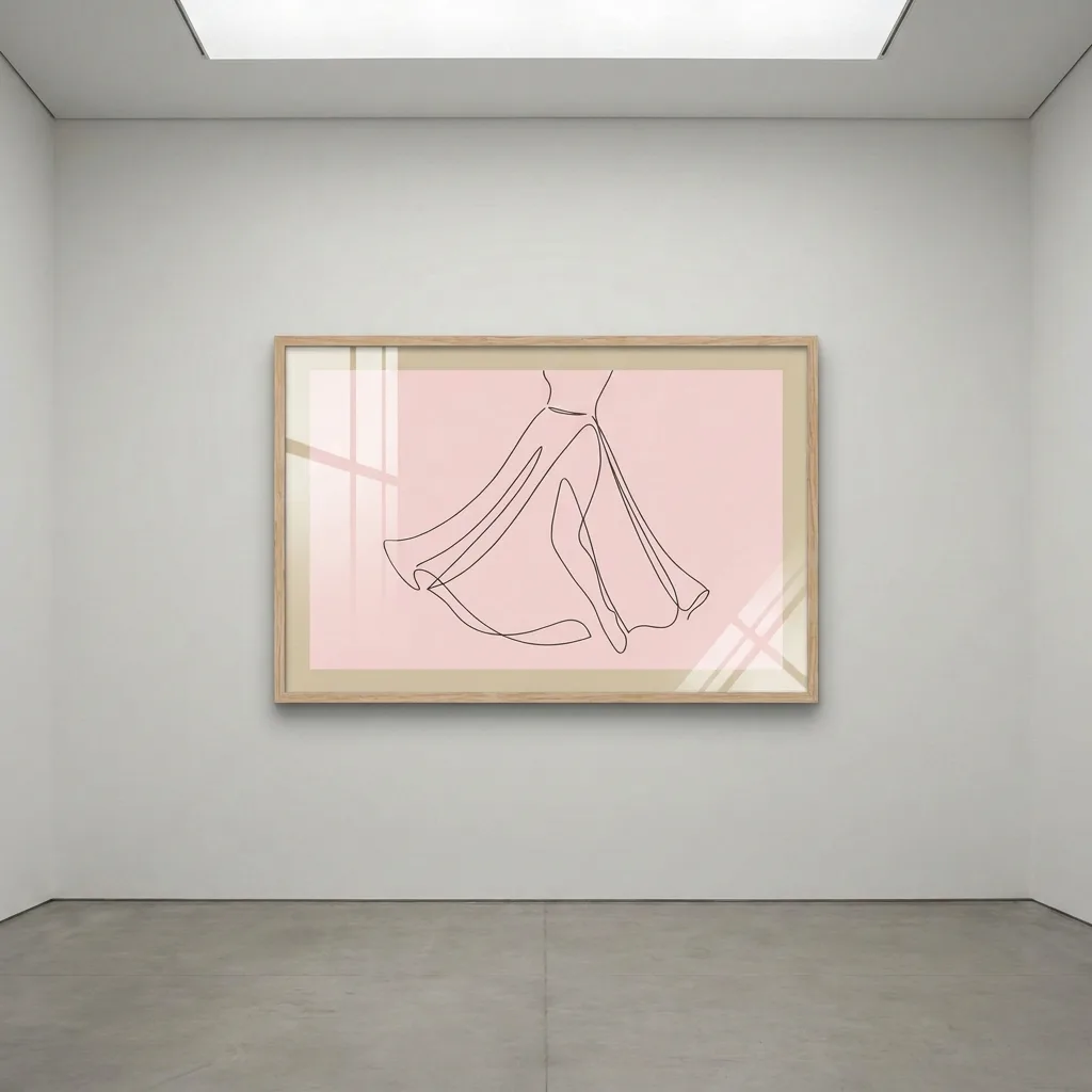 Dance of the Line — in a room