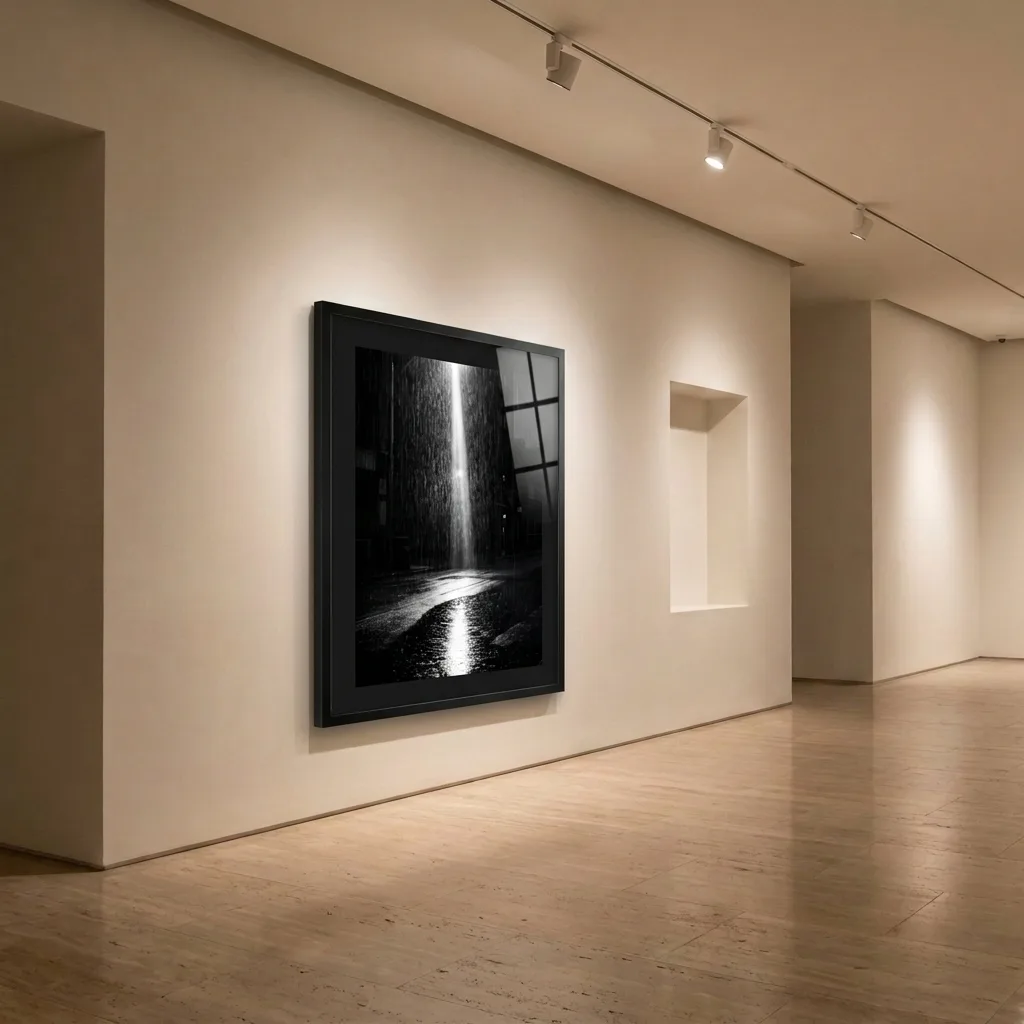 Nocturne in the Rain — in a room