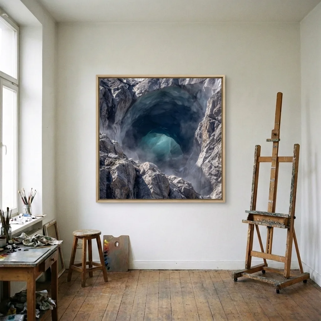 Atem des Gletschers feld — im Interieur