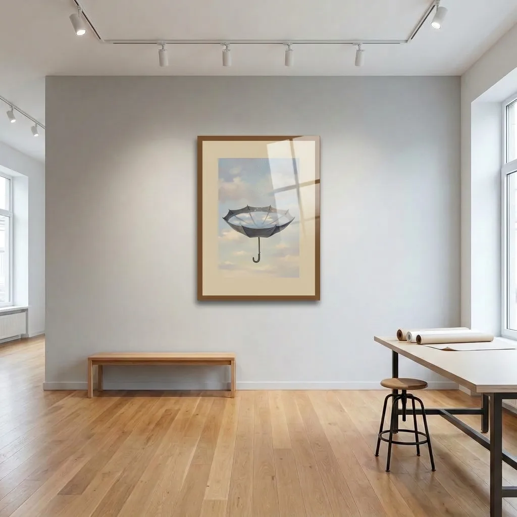Spiegel der Wolken — im Interieur