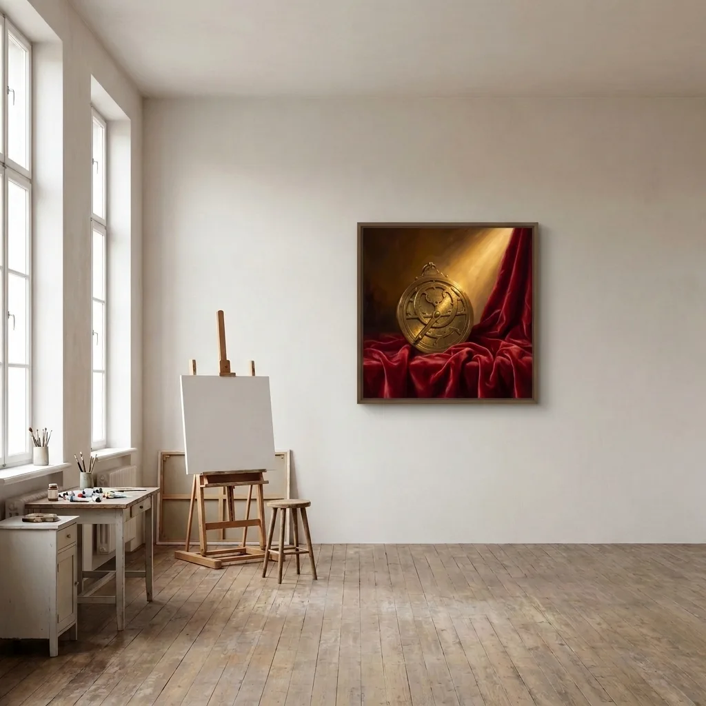 The Mystery of the Astrolabe — in a room