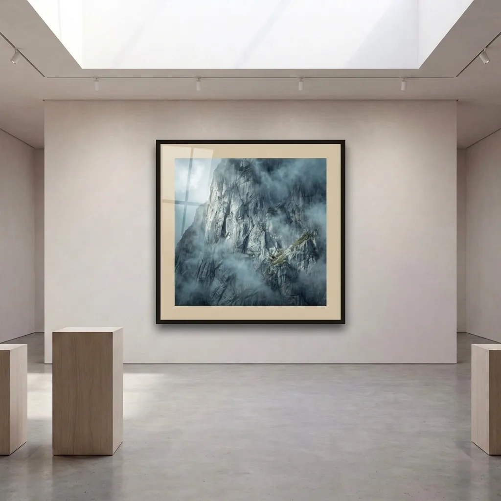 Majesty of the mist valley — in a room