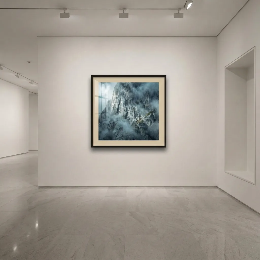 Majesty of the mist valley — in a room