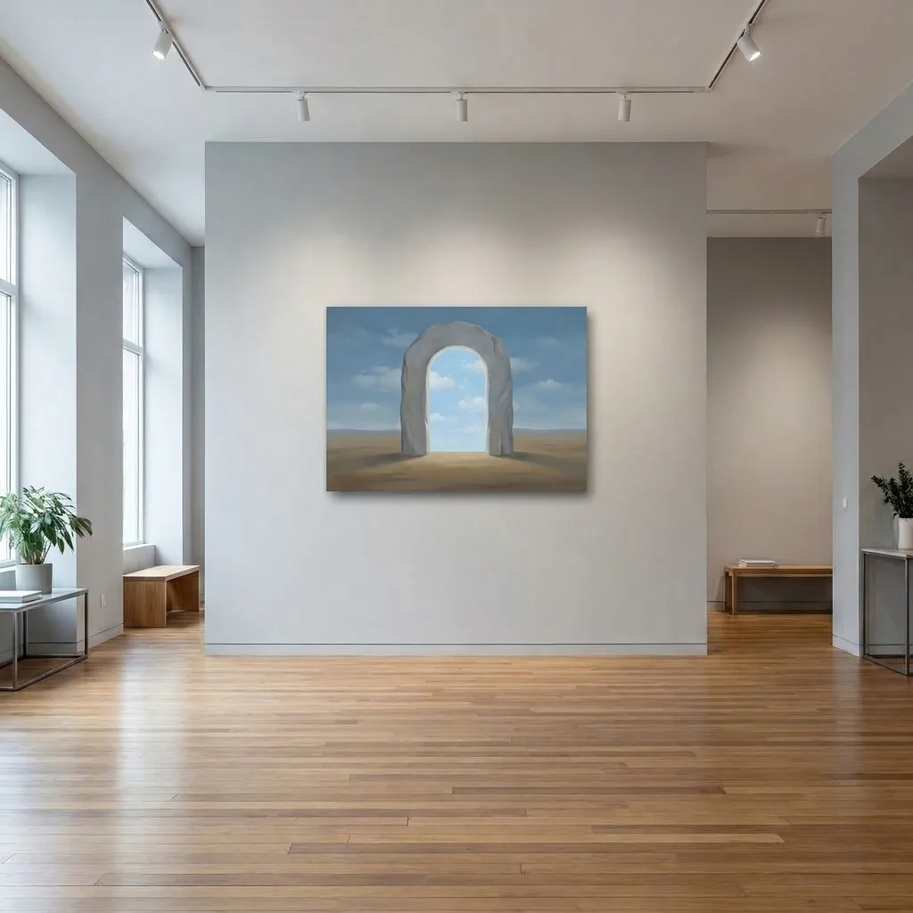 Steinernes Portal — im Interieur