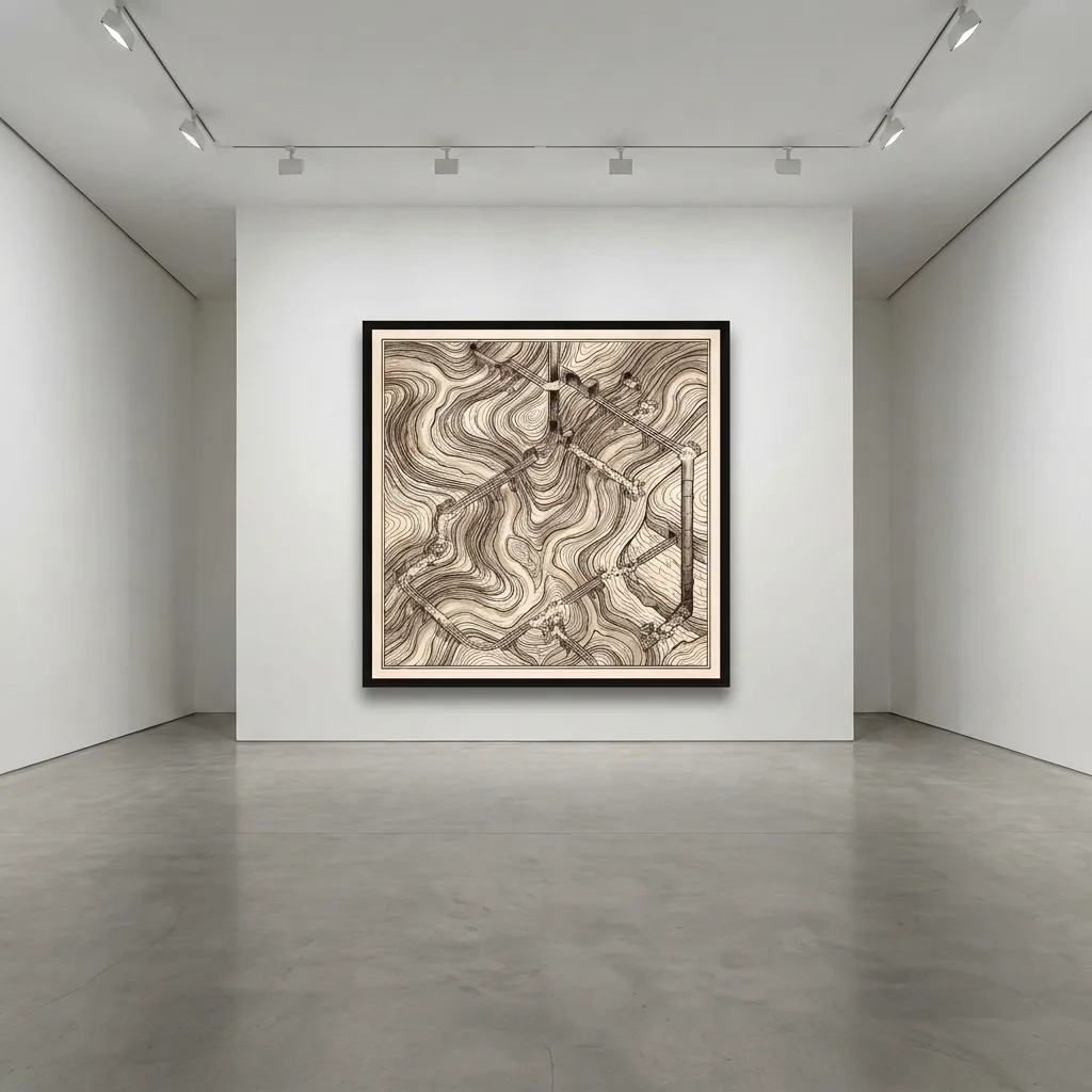 Topography of Illusion — in a room