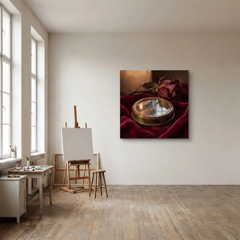 Compass of Memories — in a room