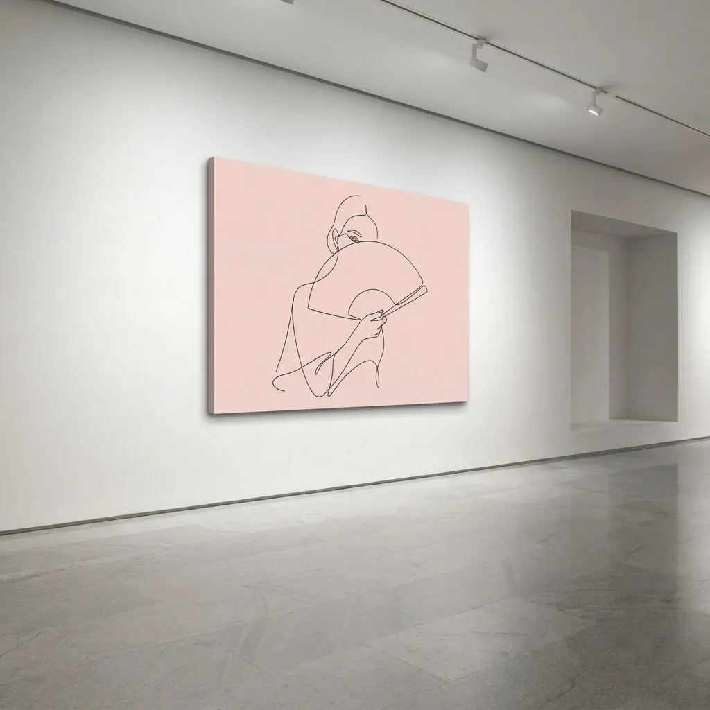 Subtlety of a Gaze — in a room