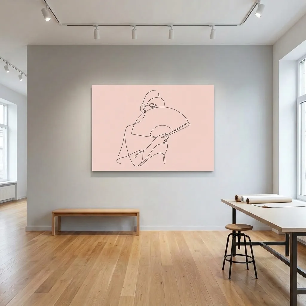 Subtlety of a Gaze — in a room