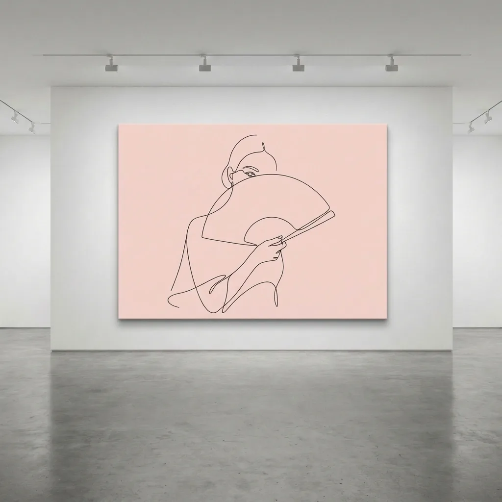Subtlety of a Gaze — in a room