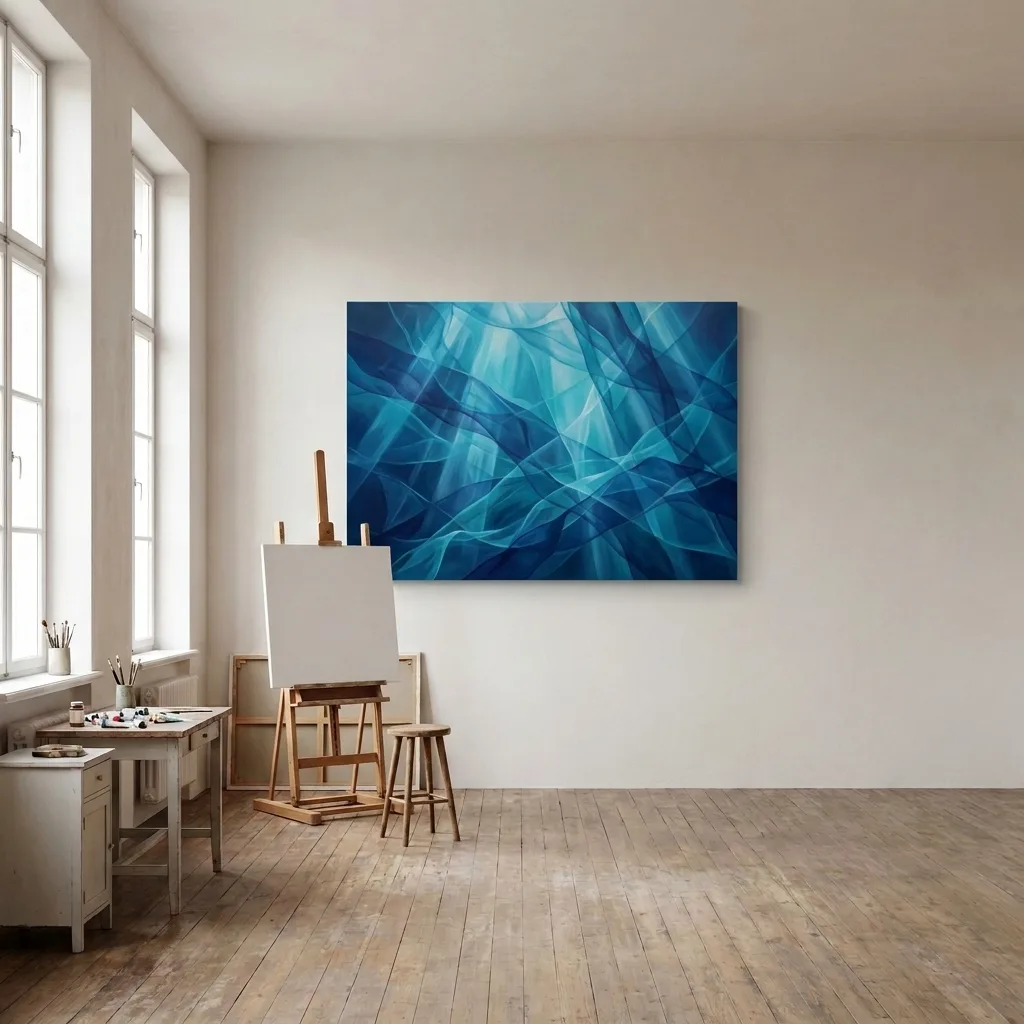 Azure Depth — in a room
