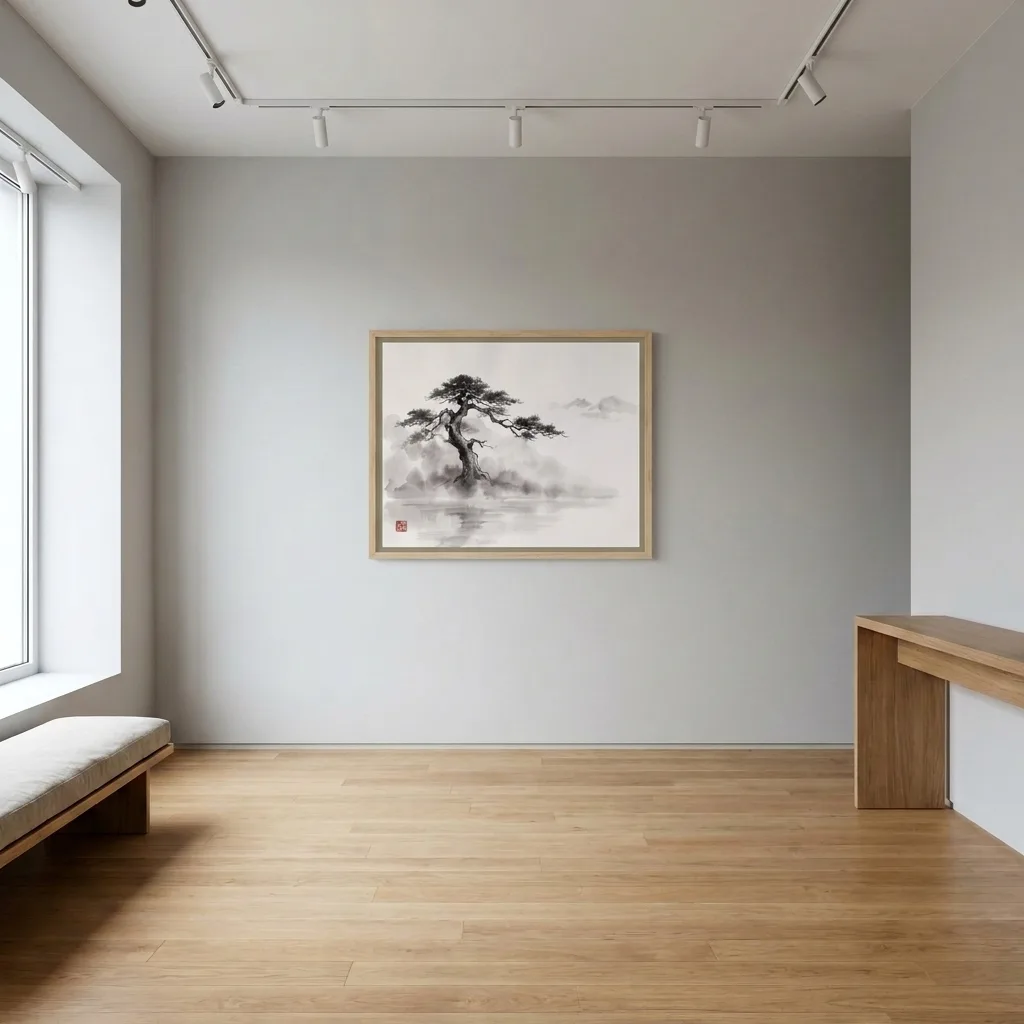 Einsame Kiefer — im Interieur