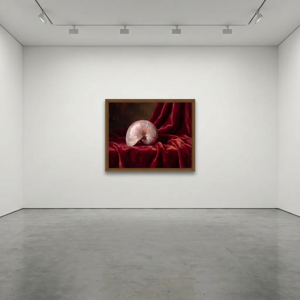 Carmine and Pearl — in a room