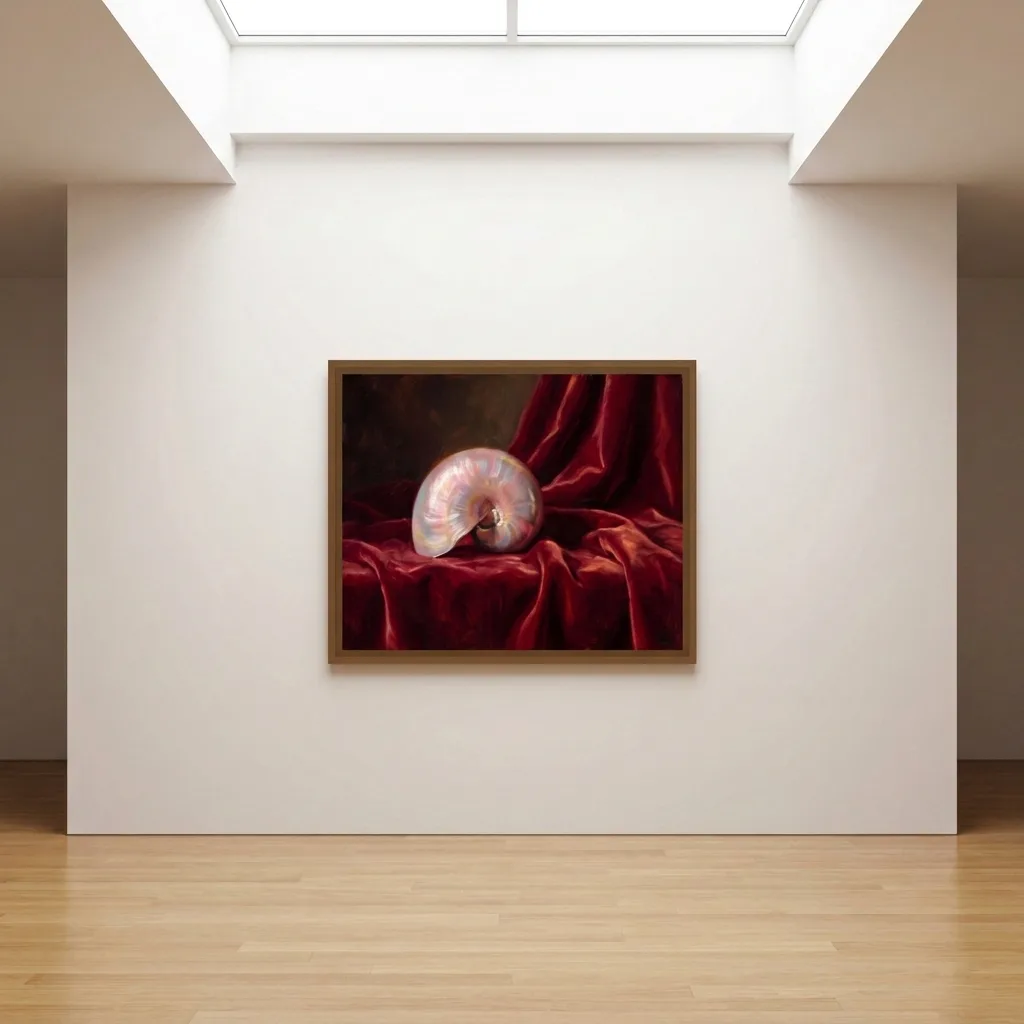 Carmine and Pearl — in a room