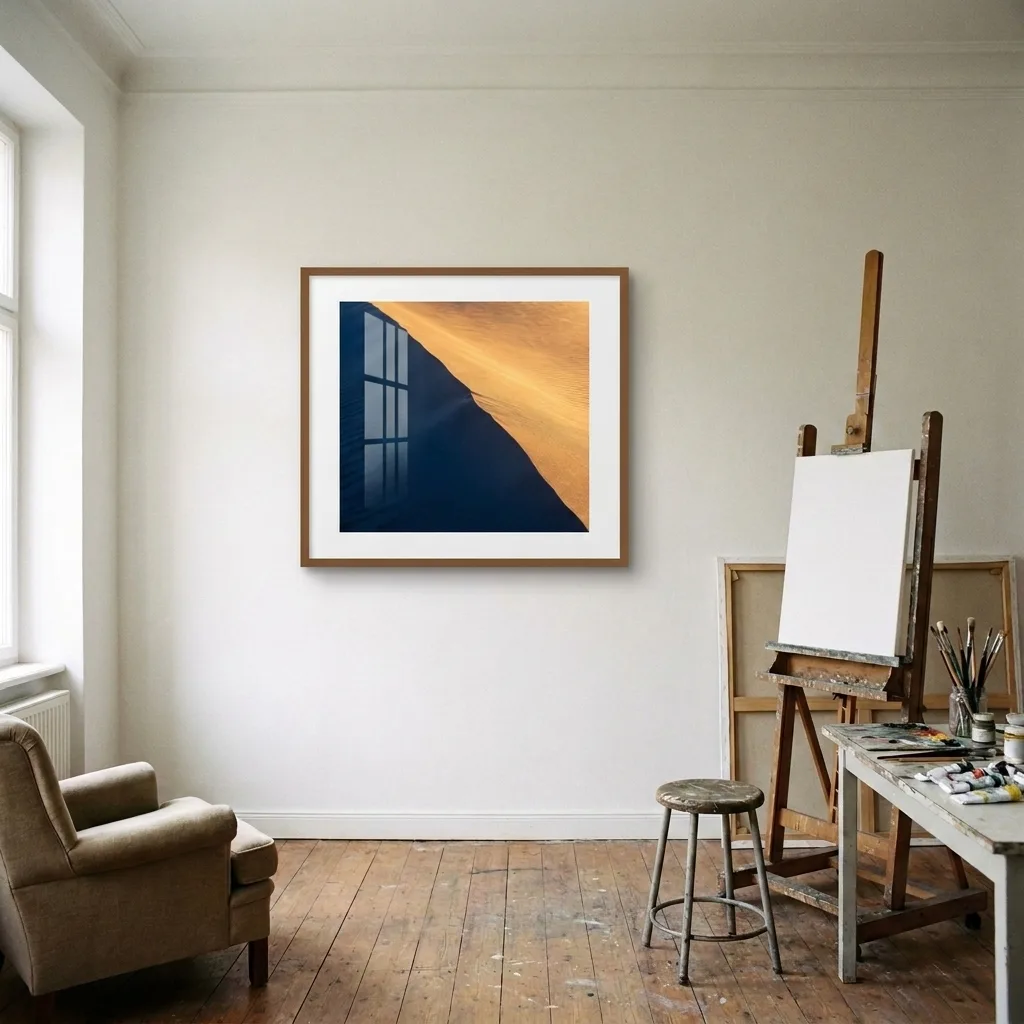 Warmth of Sand — in a room