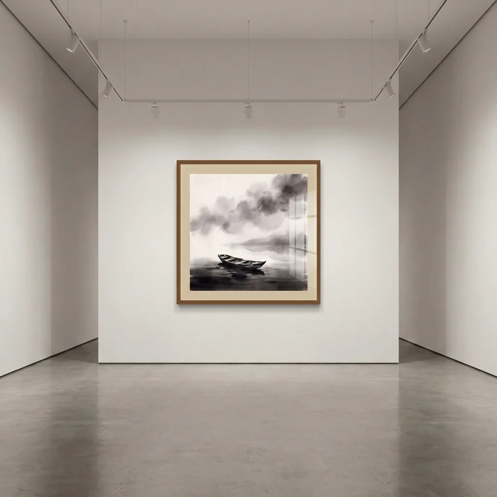 Stille auf dem Wasser — im Interieur