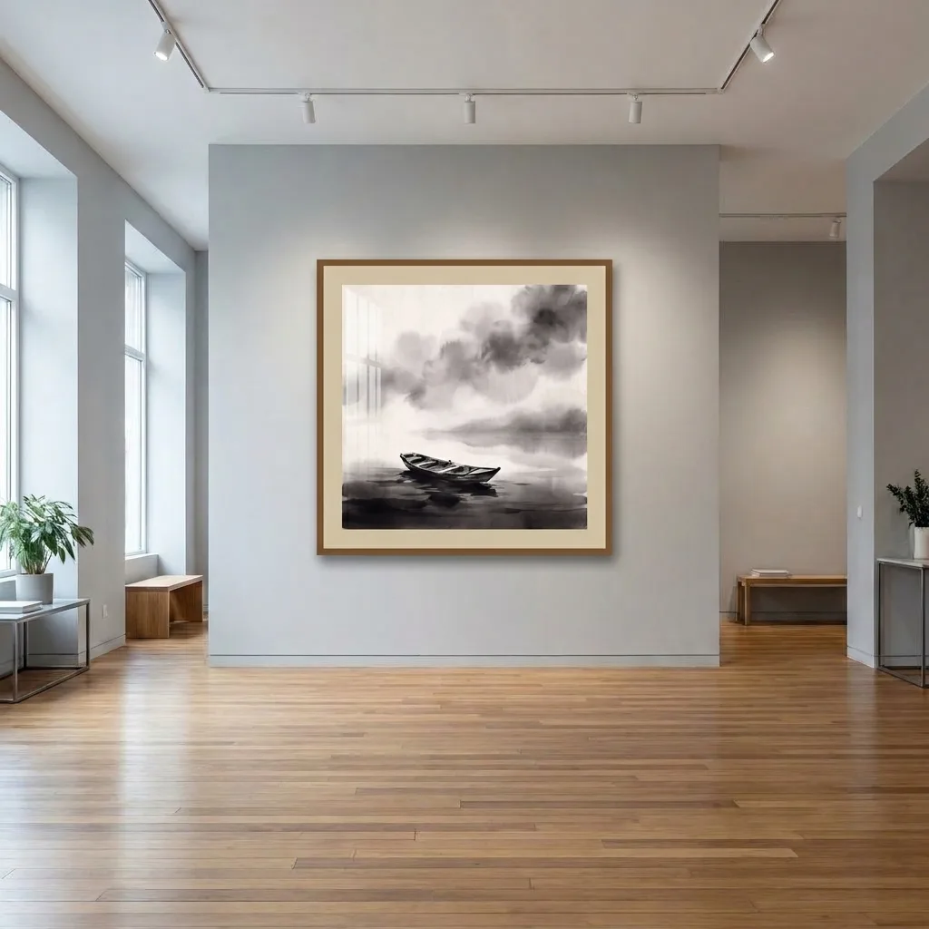 Stille auf dem Wasser — im Interieur