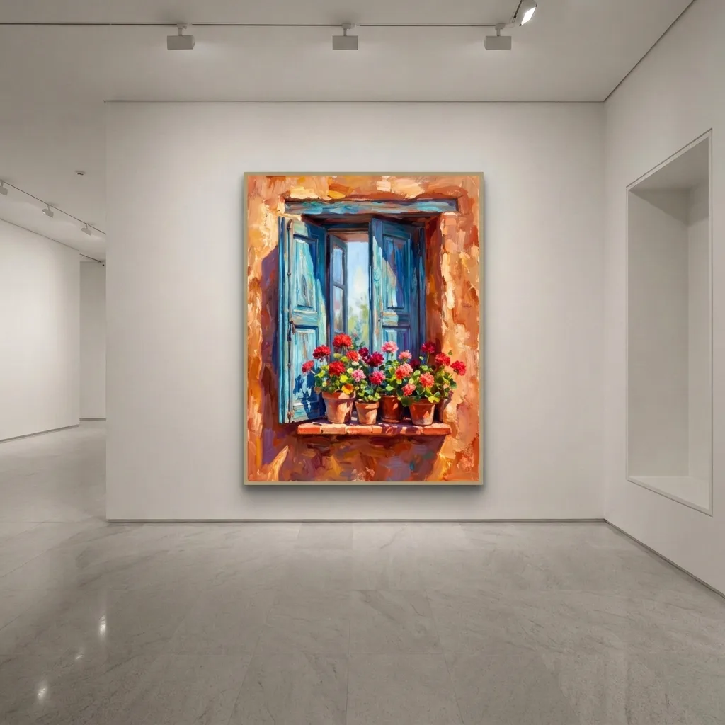 Sunny Shutters — in a room