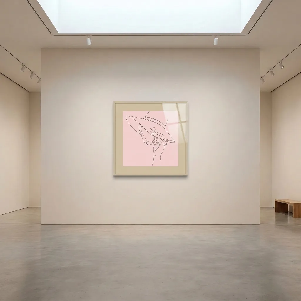 Subtlety of a line — in a room