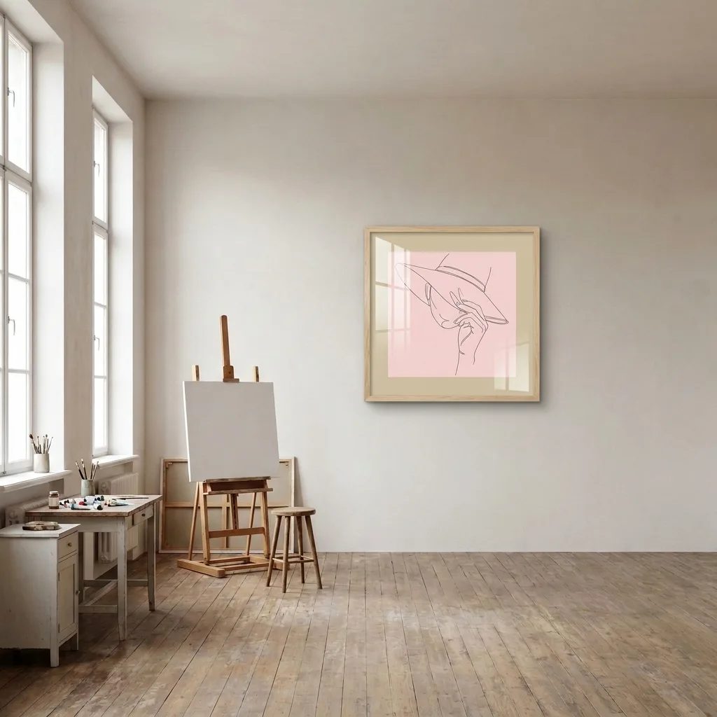 Subtlety of a line — in a room