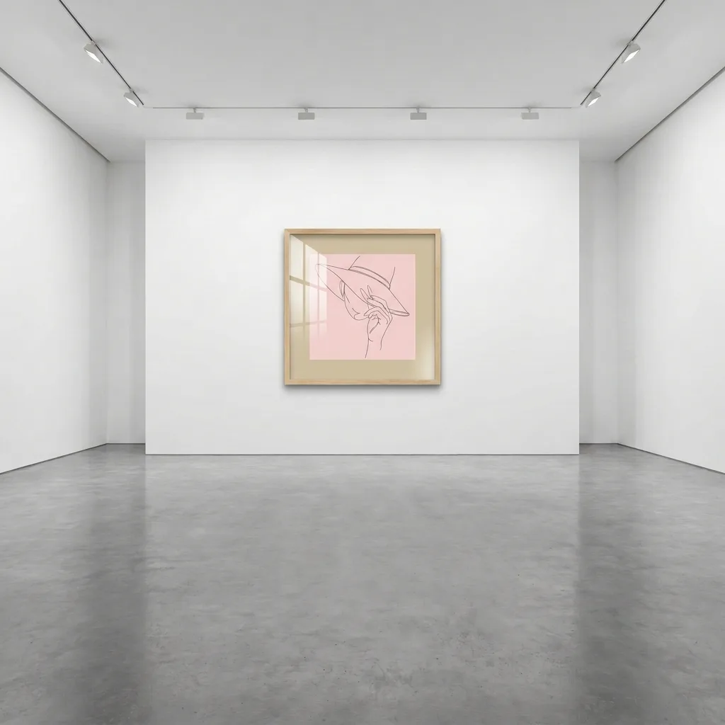Subtlety of a line — in a room