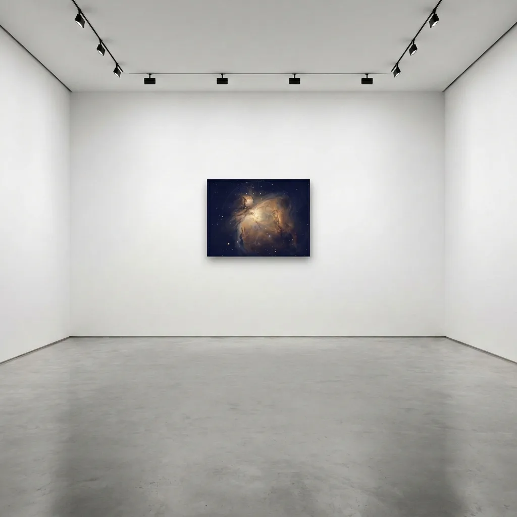 Golden Nebula — in a room