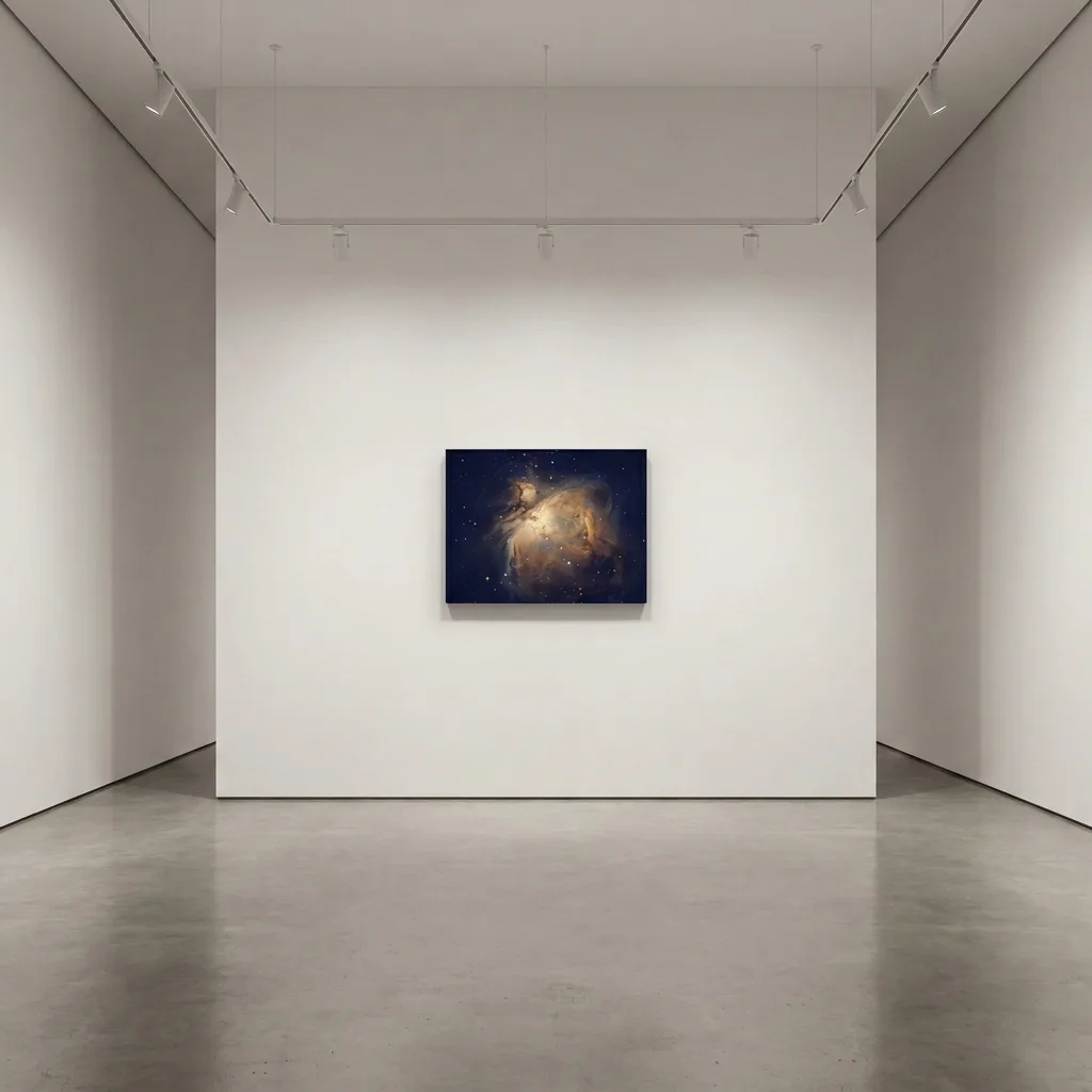 Golden Nebula — in a room