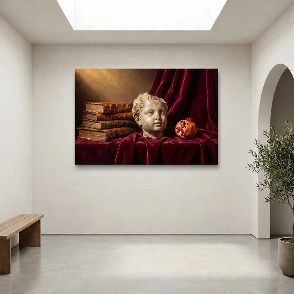 Schweigen der Antike — im Interieur