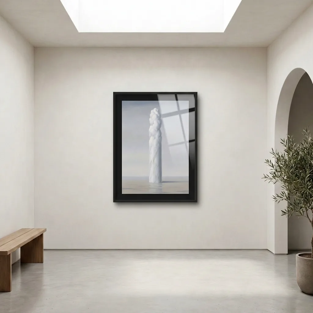 Säule aus Wolken — im Interieur