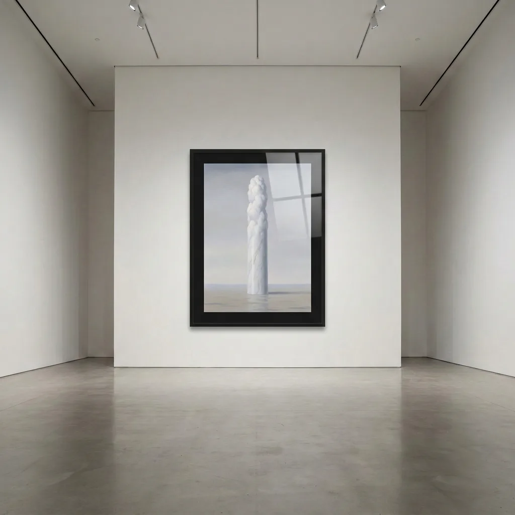 Säule aus Wolken — im Interieur