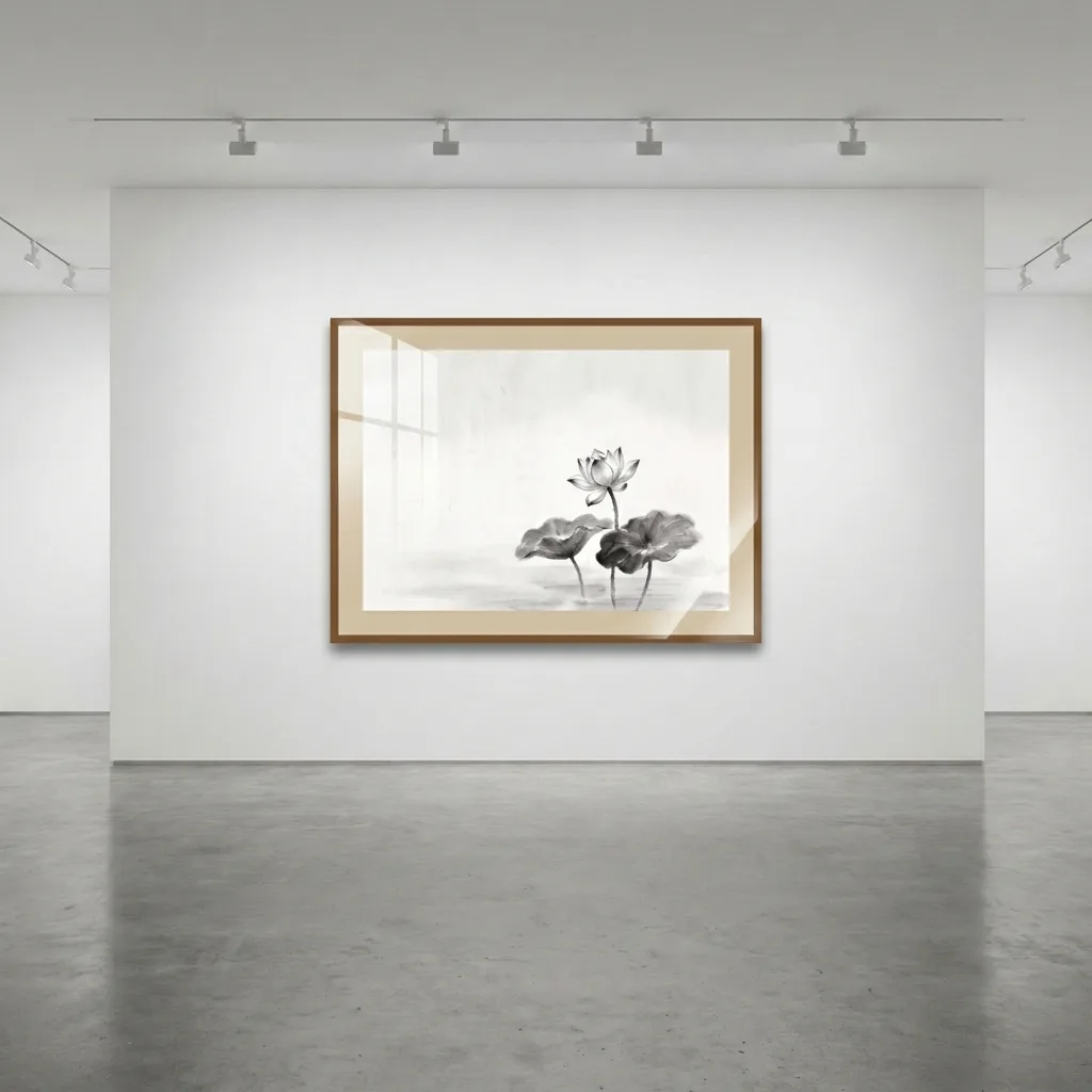 Stille des Lotos — im Interieur