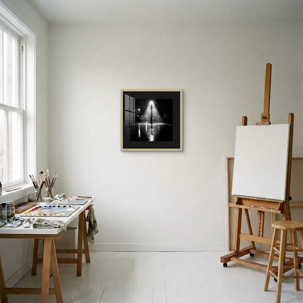 Lonely Lantern — in a room