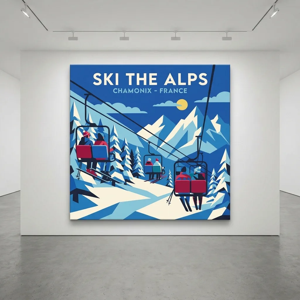 Alpine Resort — in a room