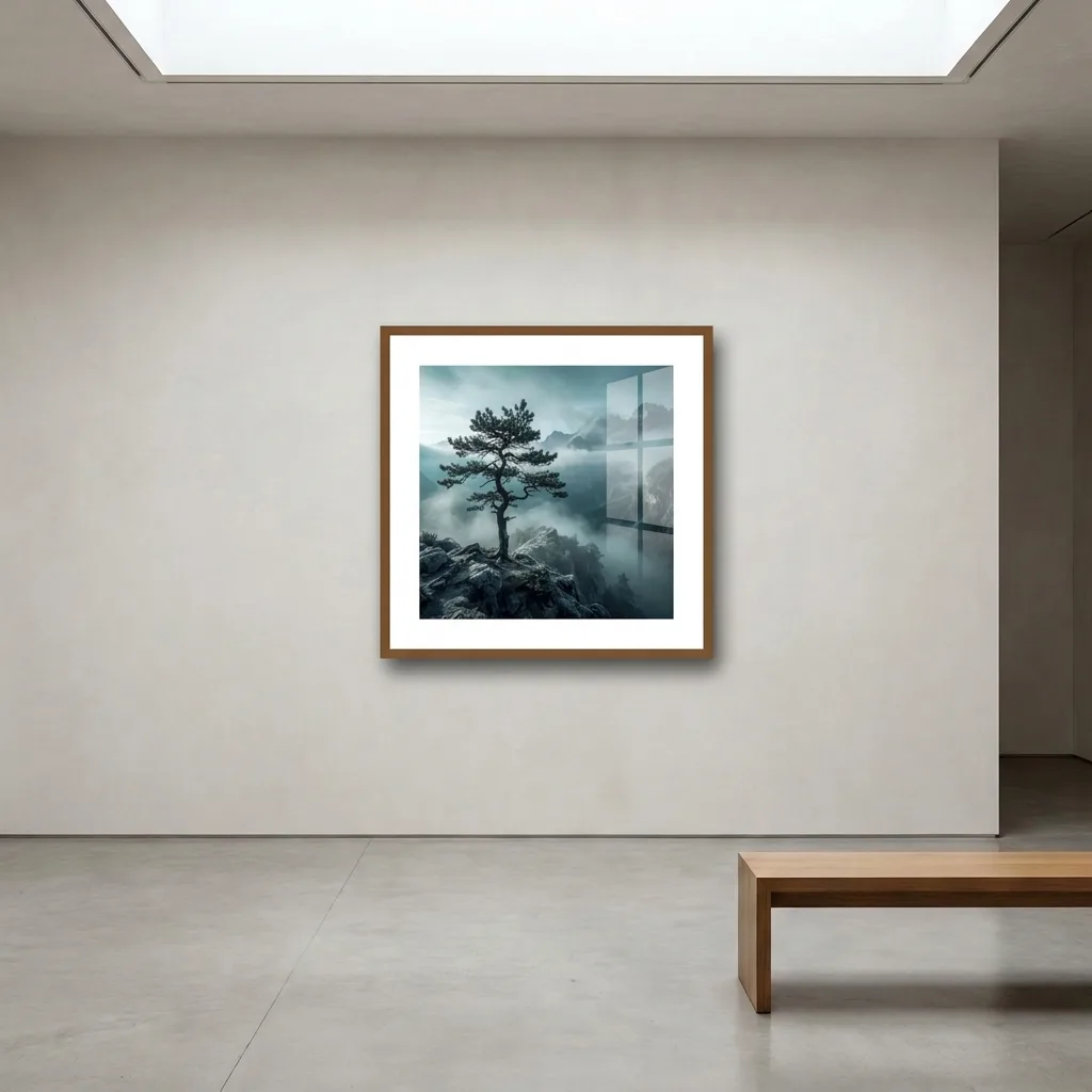 Einsamkeit über den Wolken — im Interieur